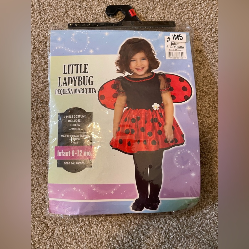 👻Little Ladybug costume. Size 6-12month
